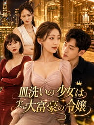 皿洗いの少女は実は大富豪の令嬢