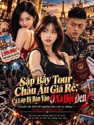 Sập Bẫy Tour Châu Âu Giá Rẻ, Cả Lớp Bị Bán Vào Ổ Xã Hội Đen!