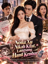 Nona Xu Nikah Kilat, Langsung Hamil Kembar
