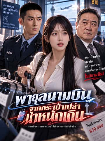 พายุสนามบินจากกระเป๋าเปล่าน้ำหนักเกิน