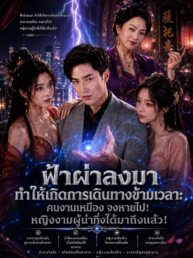 ฟ้าผ่าลงมา ทำให้เกิดการเดินทางข้ามเวลา: คนงานเหมือง จงหายไป! หญิงงามผู้น่าทึ่งได้มาถึงแล้ว!