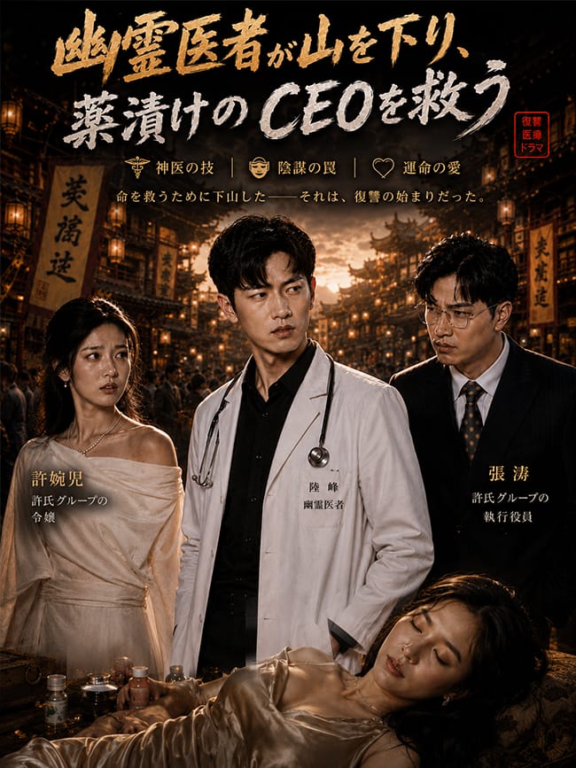 幽霊医者が山を下り、薬漬けのCEOを救う