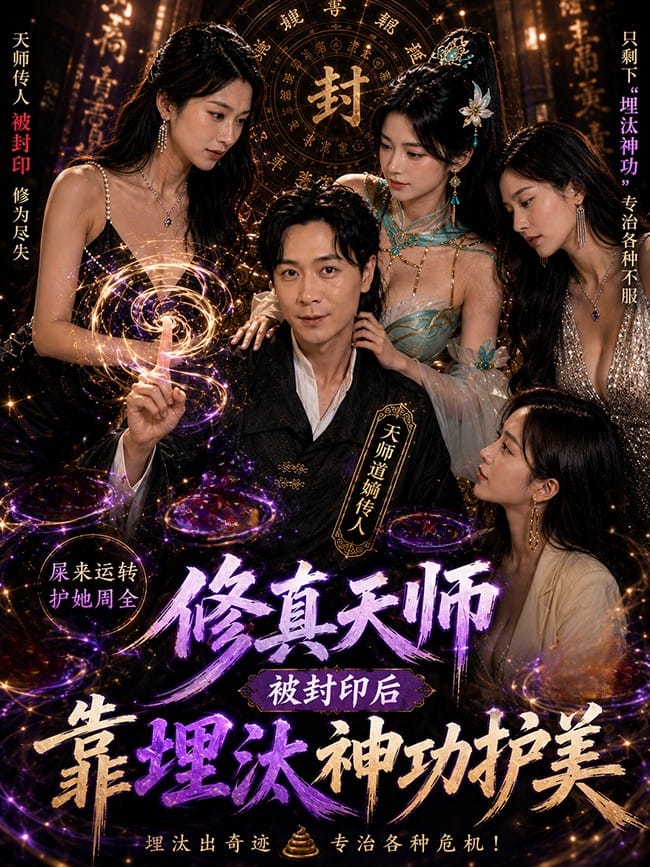 修真天师被封印后靠埋汰神功护美