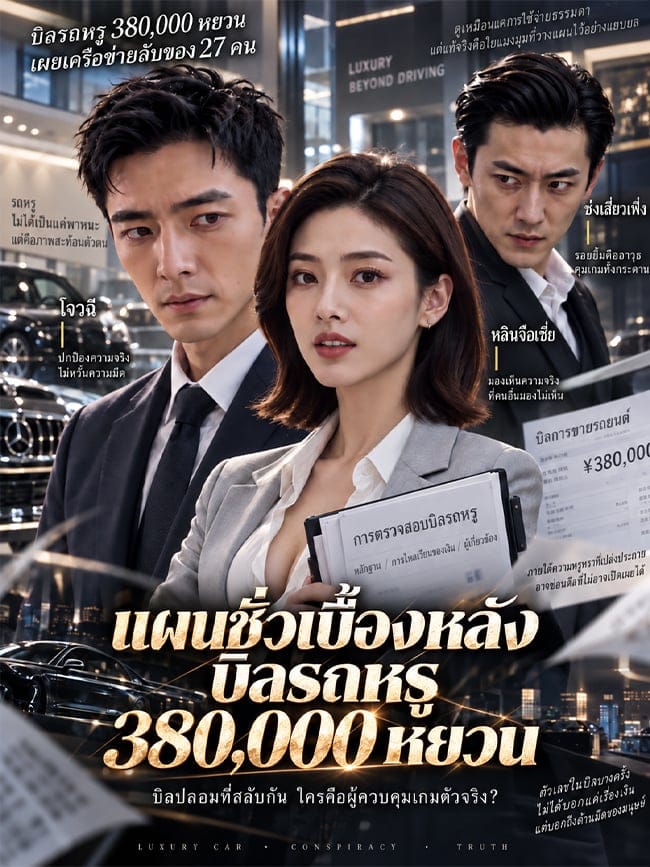 แผนชั่วเบื้องหลังบิลรถหรู 380,000 หยวน