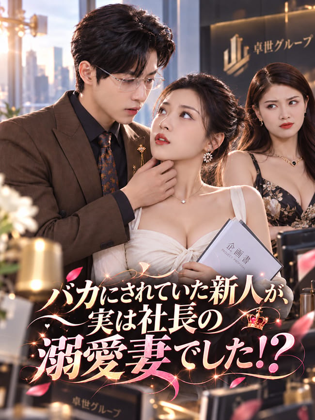 バカにされていた新人が、実は社長の溺愛妻でした