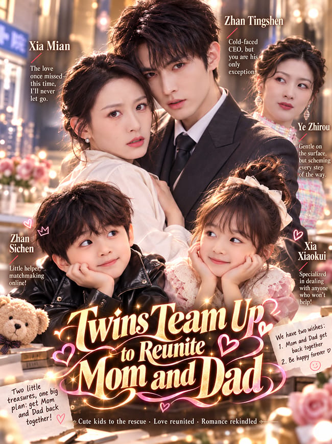 Twins Team Up to Reunite Mom and Dad
