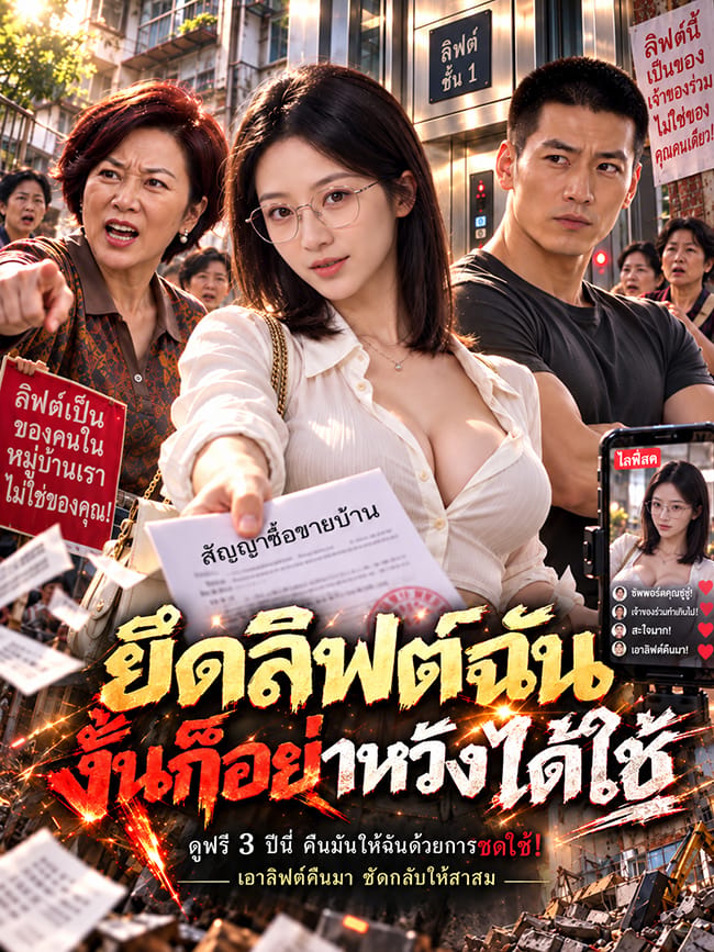 ยึดลิฟต์ฉัน งั้นก็อย่าหวังได้ใช้