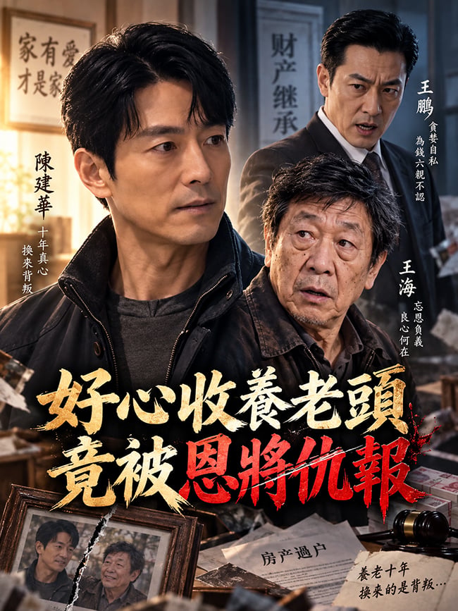 好心收养老头竟被恩将仇报