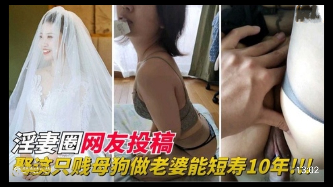 淫妻圈泄密网友投稿，娶贱母狗做老婆