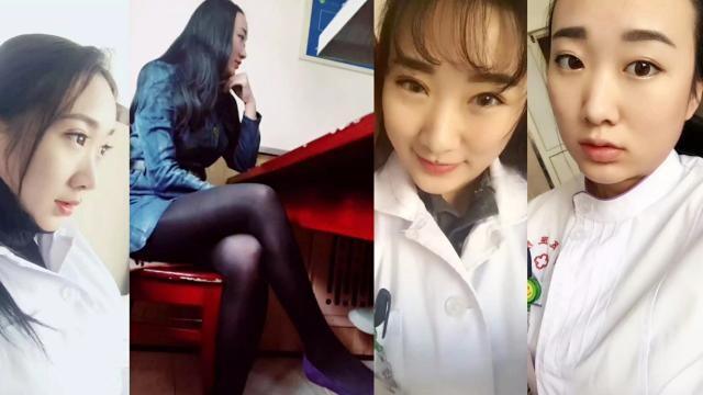 【护士女友】人前高挑性感气质高雅人后风骚淫荡销魂娇娃