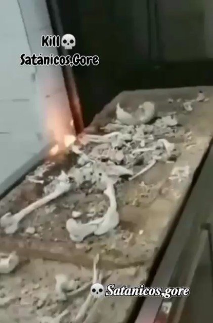 #火葬场 骨灰 出锅