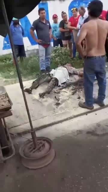 直接烧焦了