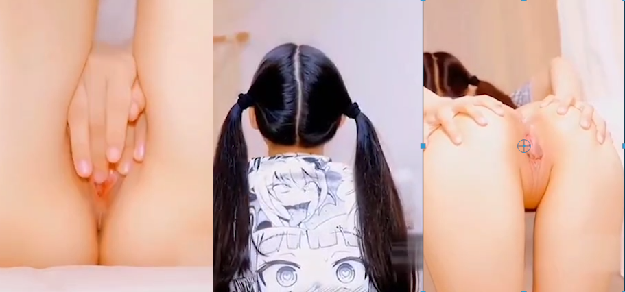 双马尾白虎小萝莉，又是一个一线天白虎