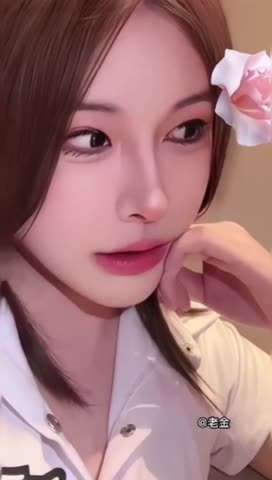 高颜值TS丰满大胸，被瘦瘦的男人撸射