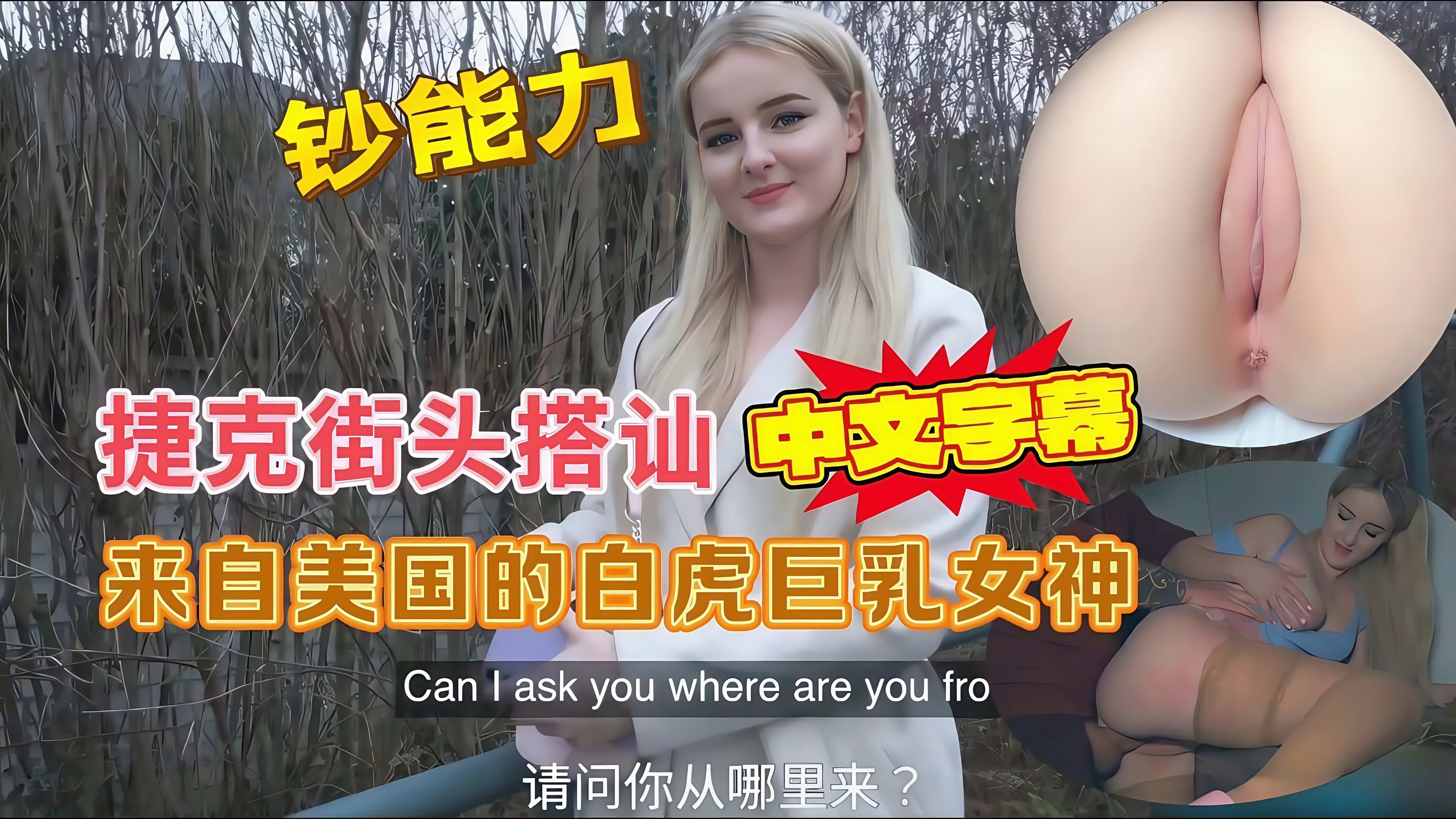 捷克街头搭讪来自美国的大美女大屌无套抽插淫穴。