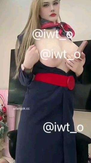 巨乳美妇淫语自慰～