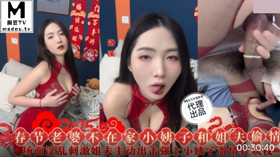 SZL-028.洛溪.春节老婆不在家小姨子和姐夫偷情