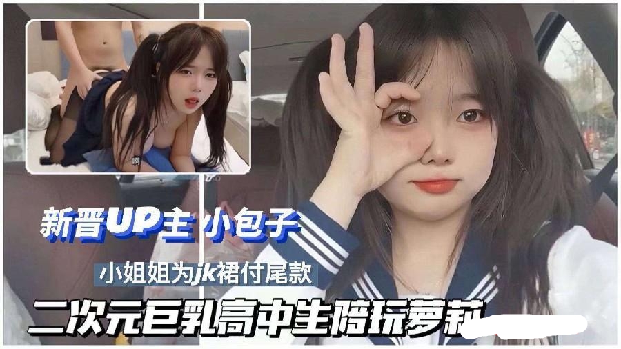 新晋二次元UP主小包子来咯！巨乳高中生陪玩，JK服饰，快来付尾款吧！