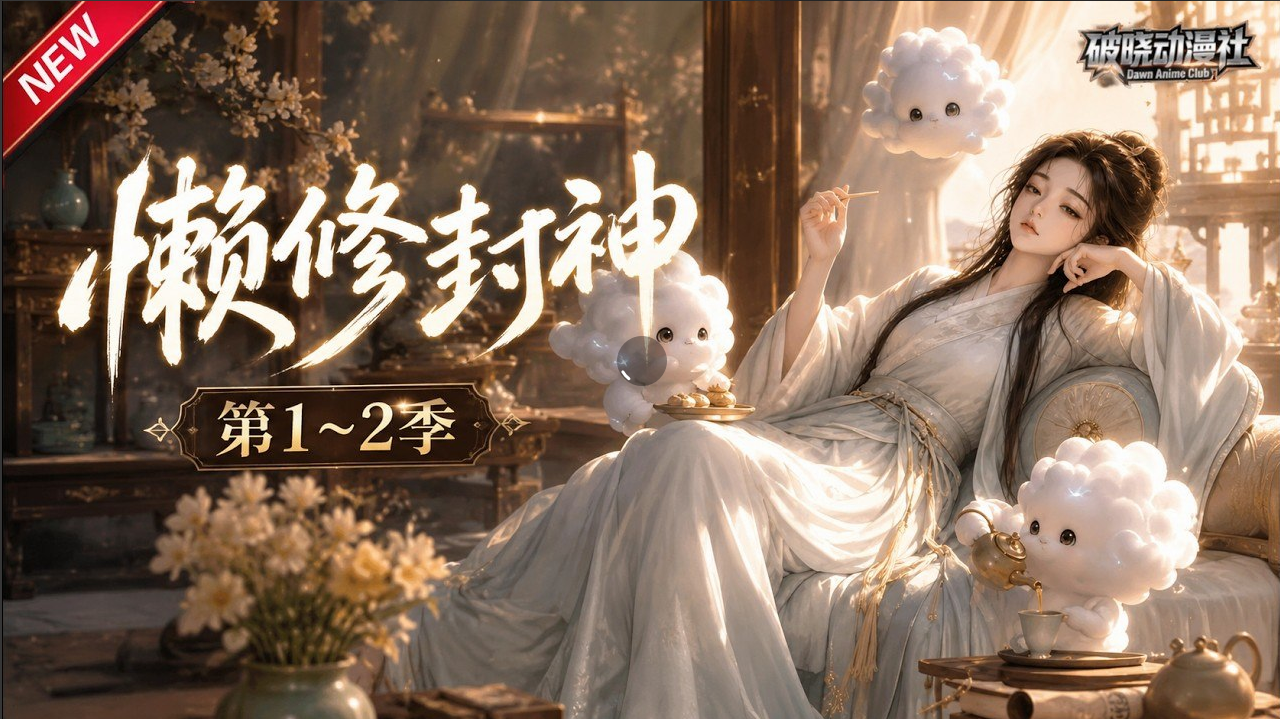 新番上线《懒修封神》第1-2季丨剑道天才陨落获懒仙传承转行御妖，群妖俯首伺候，携万妖威震三界！#最新漫剧_#破晓动漫社