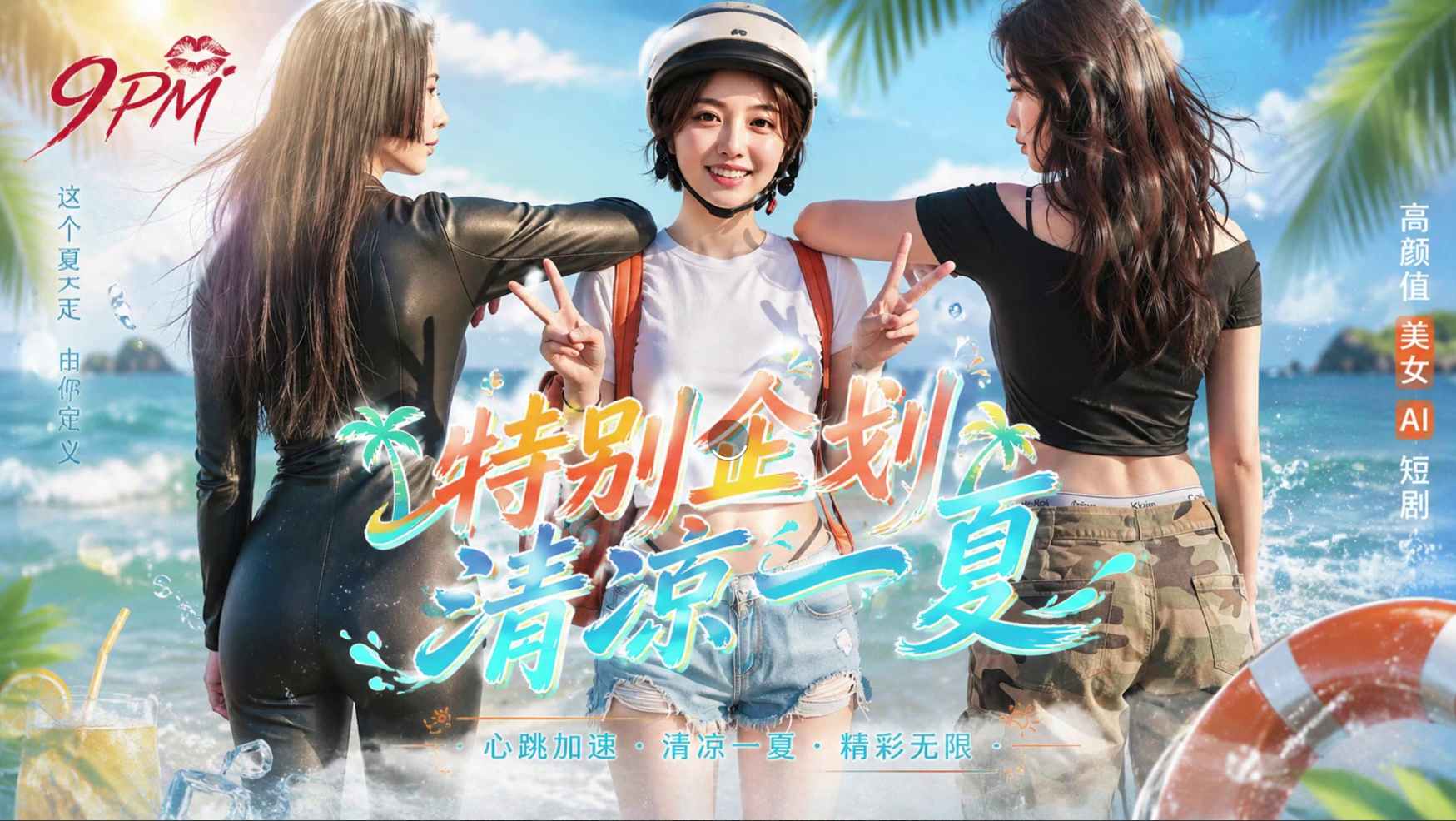 真人剧情视频《女优的夏日企划》 单体作品 #ai成人短剧 #持续更新中，更多后续请订阅观看更便！！！