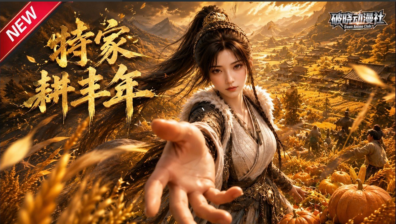 新番上线《持家耕丰年》#最新漫剧_#漫剧合集_#一口气看完_#动漫_#anime_#AI漫剧_#破晓动漫社