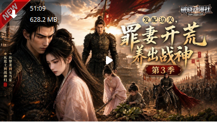 新番上线《发配边关，罪妻开荒养出战神》第3季丨穿越大荒战乱年代，主动求嫁冷峻壮硕百户，婚后硬汉化身宠妻狂魔！#最新漫剧