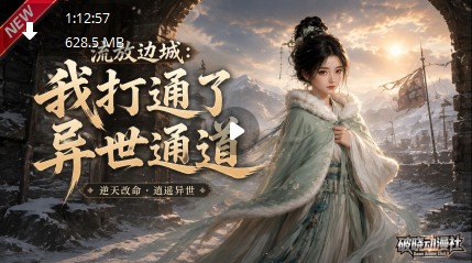新番上线《流放边城：我打通了异世通道》第1-90集丨少女坠时空裂隙往返古今，携现代农技拯救流放全族，通道崩塌后静待重逢！#最新漫剧