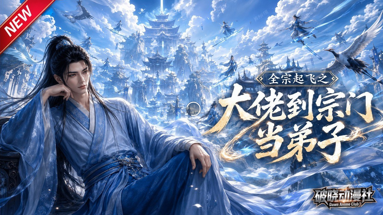 新番上线《全宗起飞之大佬到宗门当弟子》第1-54集丨万界共主隐居落魄宗门，伪装小弟子，暗中悄悄振兴全宗！#最新漫剧