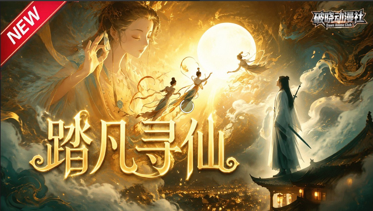 新番上线《踏凡寻仙》#最新漫剧_#漫剧合集_#一口气看完_#动漫_#anime_#AI漫剧_#破晓动漫社
