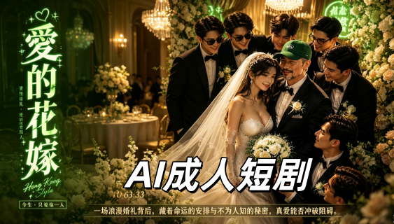 新番上线《爱的花嫁》 单体作品#ai成人短剧# 持续更新中，更多后续请订阅观看更便捷！