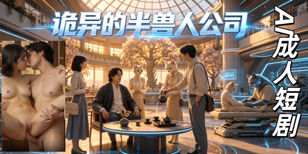 新番上线《诡异的半兽人公司》#AI真人短剧#ai成人短剧# 持续更新中，更多后续请订阅观看更便捷！