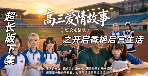 新番上线《高三爱情故事之开启香艳后宫生活 》超长版4.18小时下集 #ai成人短剧# 简介； 高三男老师经受不住甜美学生诱惑 通吃后开启香艳后宫生活