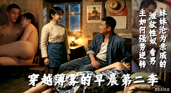 新番上线《穿越薄雾的早晨》第二季1-9集#ai成人短剧# 简介； 穿越薄雾的早晨2 续接第一部后，妹妹与姐姐男主三人开启的新生活，可是却被鬼迷心窍的表叔看上身躯，在强势玩弄了妹妹的身躯后仍然意犹未尽，居然带领多人前往妹妹居住的房子想共同享乐，被男主撞见后强势反击，接下来的剧情到底该如何发展？