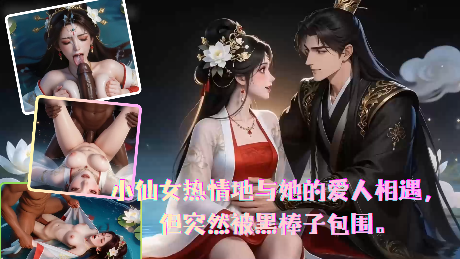*D色情--小仙女热情地与她的爱人相遇，但突然被黑棒子包围。