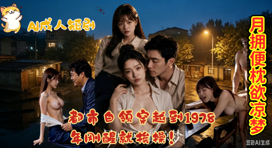 新番上线《月拥便枕欲凉梦》第1-10集#ai成人短剧#简介； 月拥便枕欲凉梦1-10集 女主本是现代城市的设计师妥妥的女白领，而就在她一叫睡醒竟然穿越到了1978年成为了陆家有名无实的儿媳，然而这还不算是糟糕的，她一醒来就发现身上压着一位健壮的男子正在贪婪的舔舐她奶子……