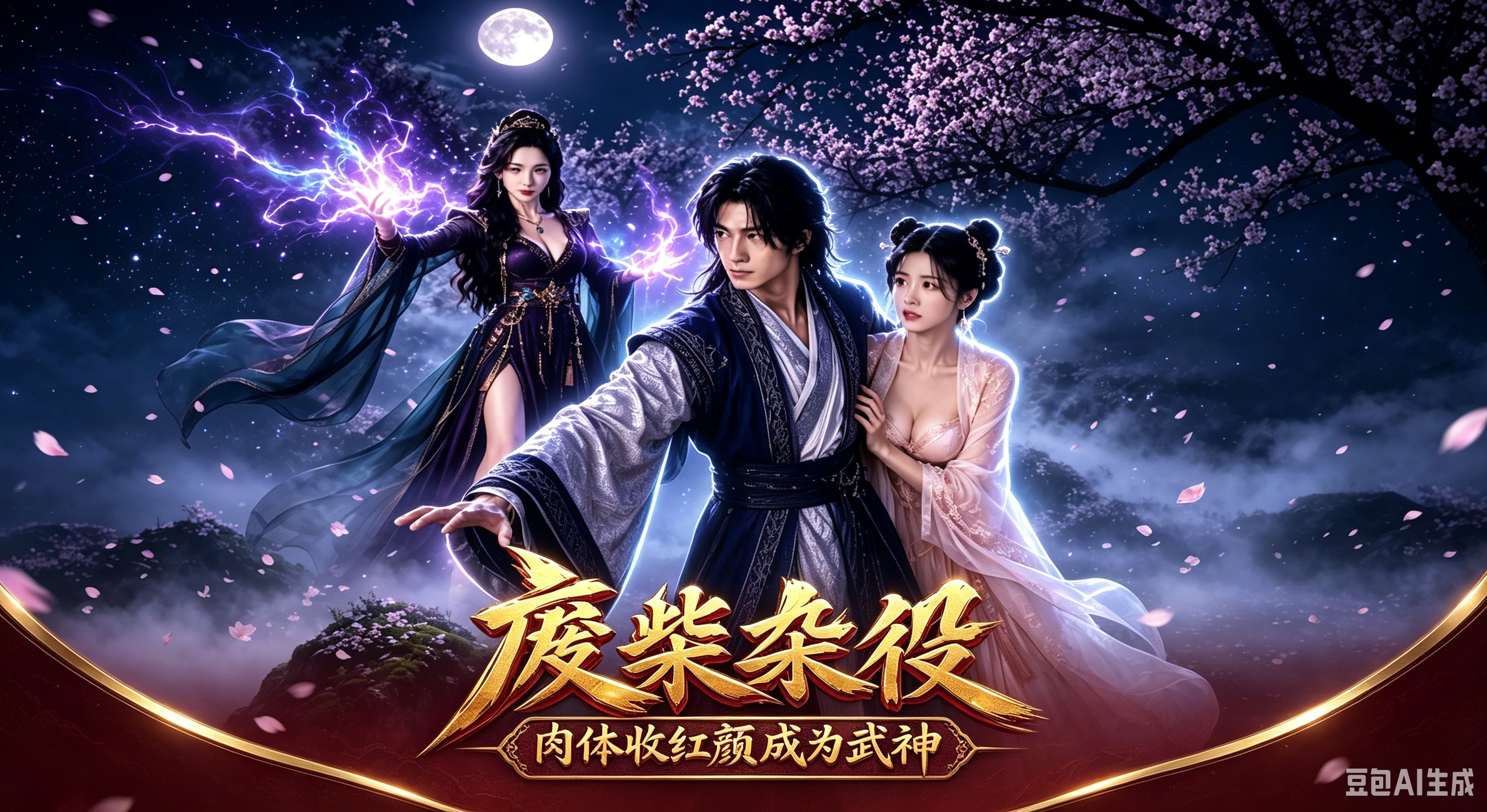 新番上线【废柴杂役】第11-15集 #ai成人短剧# 持续更新中，更多后续请订阅观看更便捷！简介；百花宫最低贱杂役夜夜双修 红颜之气收满直接冲击武神