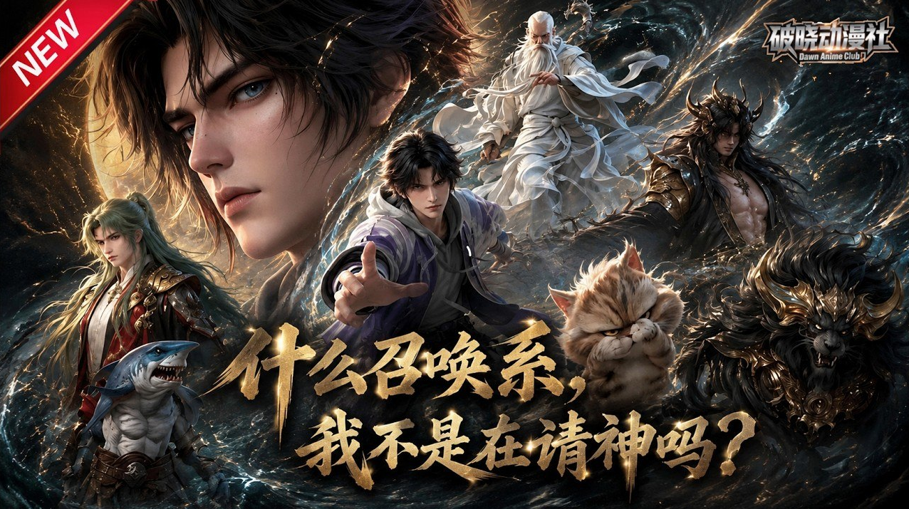 新番上线《什么召唤系，我不是在请神吗？》第1-76集丨绝症少年穿越等级高塔，身怀两大逆天异能，逆袭破阶级登顶高塔之巅！#最新漫剧