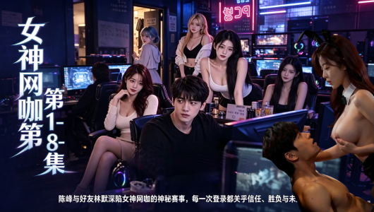 新番上线《女神网咖》#ai成人短剧# 简介,误点特殊服务公园被骑 五十五万兔女郎包间叫主人