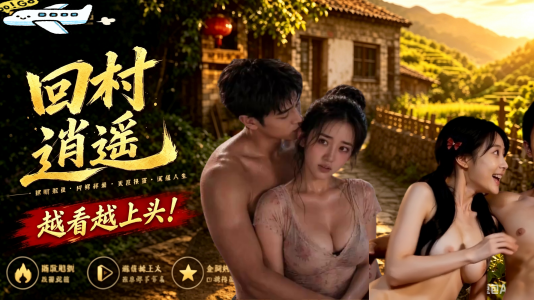 新番上线《回村逍遥》 #ai成人短剧# 简介；小伙回家开启后宫生活 嫂子 寡妇 村花全部拿下