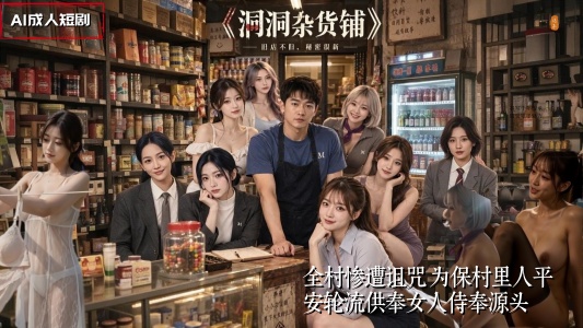 新番上线《洞洞杂货铺 》全集 #ai成人短剧# 简介； 全村惨遭诅咒 为保村里人平安轮流供奉女人侍奉源头
