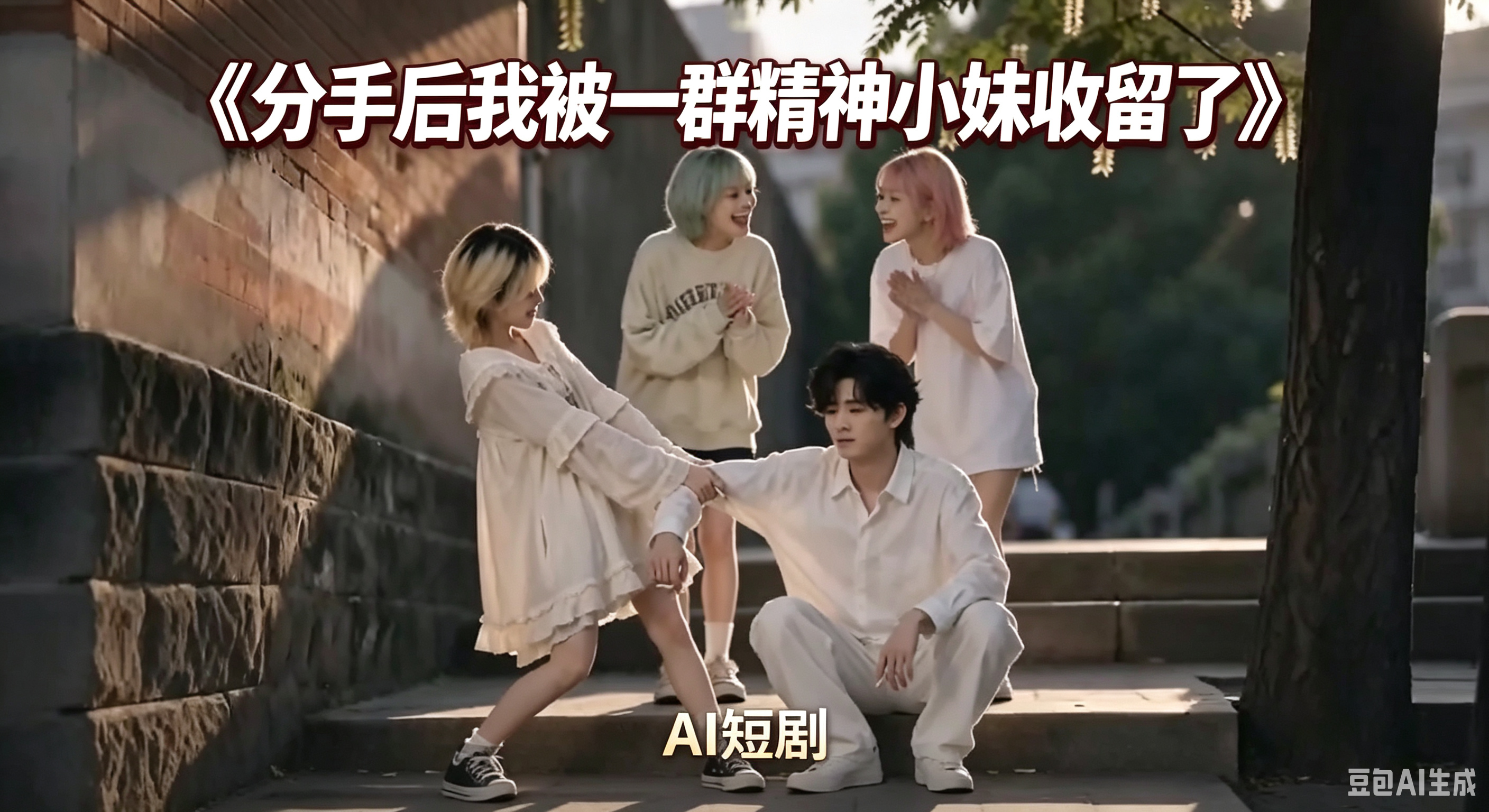 新番上线《分手后我被一群精神小妹收留了》#ai成人短剧# 持续更新中，更多后续请订阅观看更便捷！