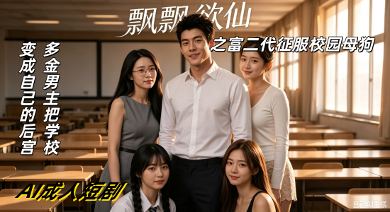 《富二代征服校园母狗》第1-6集#ai成人短剧# 剧情介绍： 飘飘欲仙富二代征服校园母狗 多金男主把学校变成自己的后宫