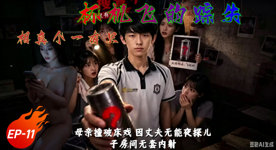 新番上线《失踪的飞机杯》 #ai成人短剧# 简介；母亲撞破床戏 因丈夫无能夜探儿子房间无套内射 附带IF1-2集